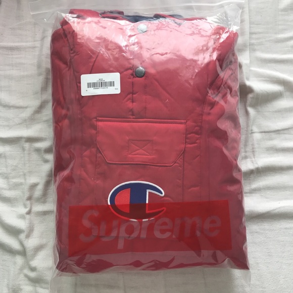 Supreme x Champion Pullover Parka